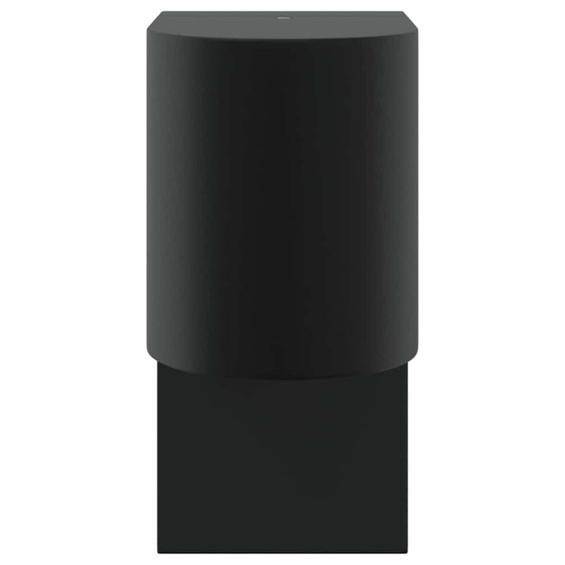Lumină de perete pentru exterior 2 buc. Negru 12 x 7 x 15 cm