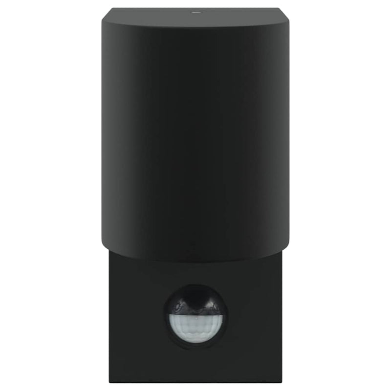 Lumină de perete pentru exterior 2 buc. Negru 12 x 7 x 15 cm