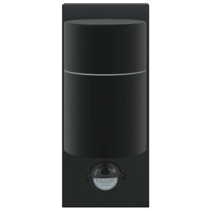 Lumină de perete pentru exterior 2 buc. Negru