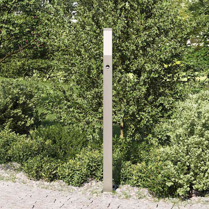 Stâlp luminos cu senzor 110 cm oțel inoxidabil IP44