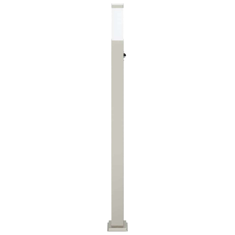 Stâlp luminos cu senzor 110 cm oțel inoxidabil IP44