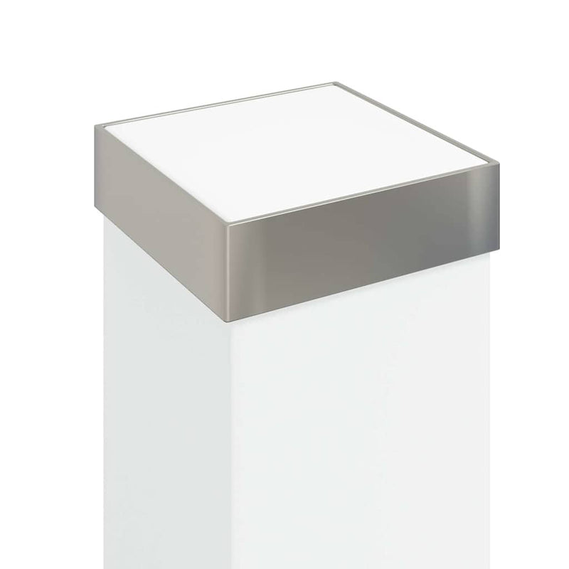 Stâlpi iluminatori cu priză, 3 buc., 50 cm, oțel inoxidabil, IP44