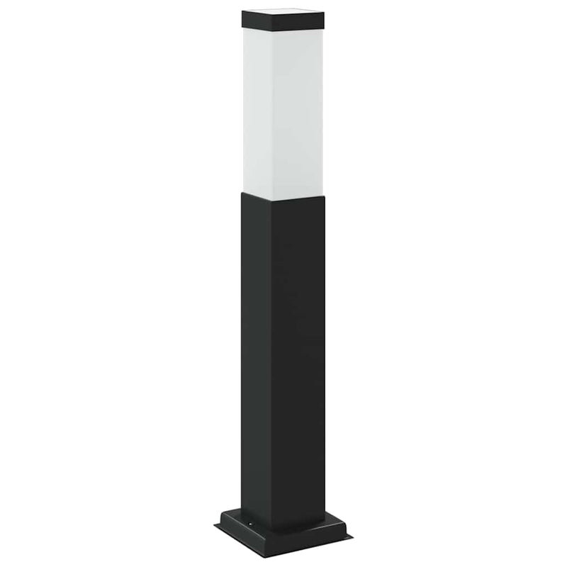 Stâlp luminos cu senzor 50 cm negru IP44