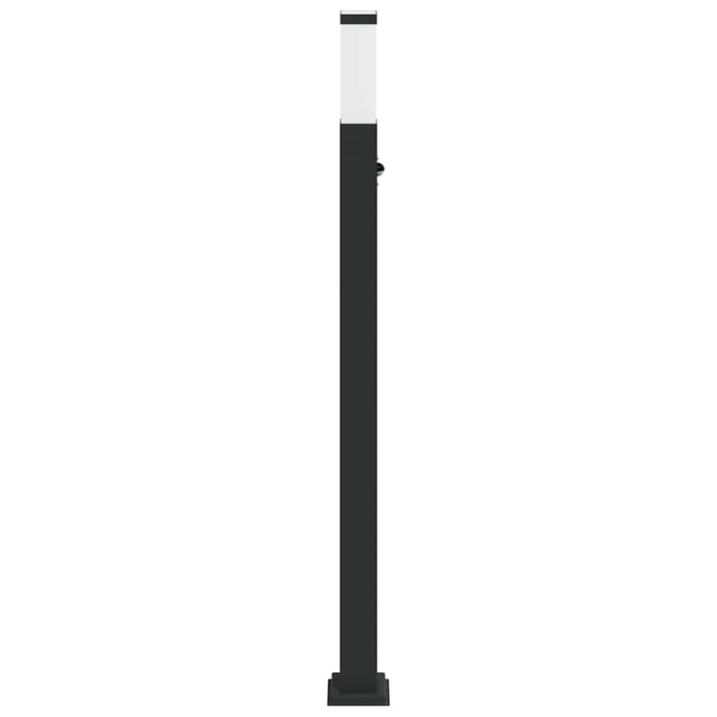 Stâlp luminos cu senzor 110 cm negru IP44