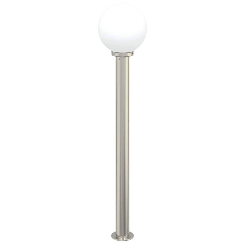Stâlpi iluminatori 3 buc 120 cm oțel inoxidabil IP44