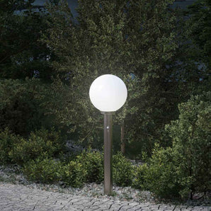 Stâlp luminos cu senzor, 80 cm, oțel inoxidabil, IP44