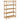 Raft cu 5 niveluri, 100x40x150 cm, bambus