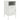 Noptiere, 2 buc., alb, 36x39x68 cm, oțel