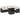 Set canapele de grădină cu perne, 7 piese, negru, poliratan