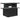 Set canapele de grădină cu perne, 7 piese, negru, poliratan