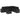 Set canapele de grădină cu perne, 7 piese, negru, poliratan