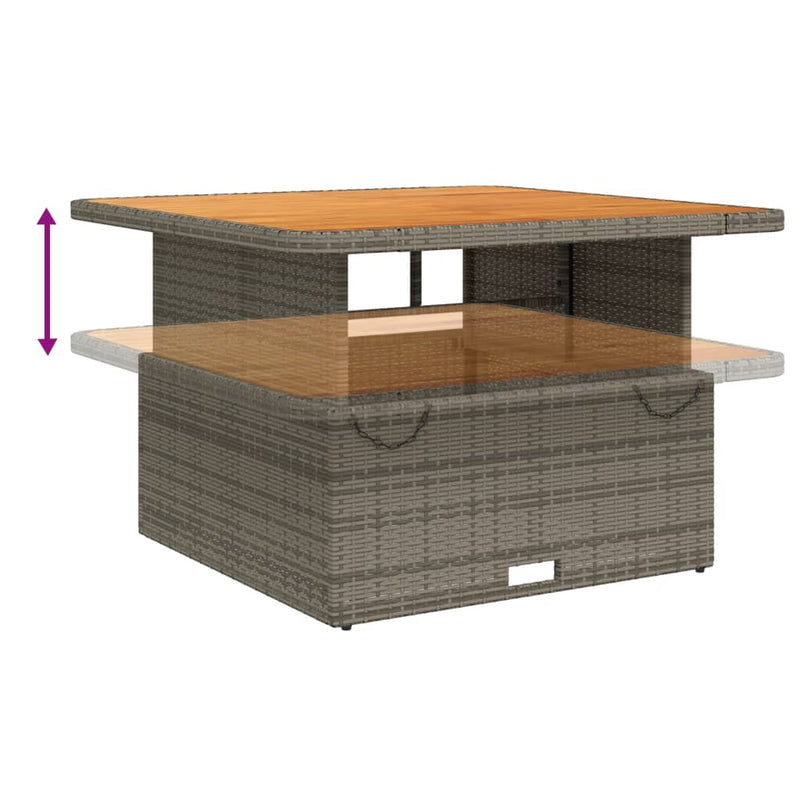Set mobilier de grădină cu perne, 3 piese, gri, poliratan
