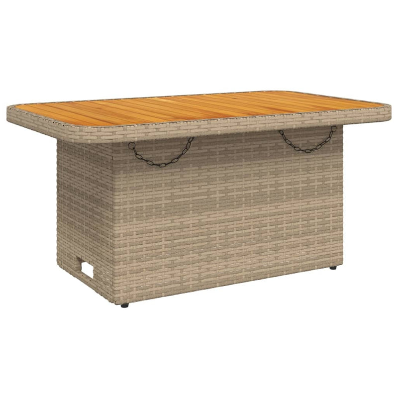 Set mobilier de grădină cu perne, 3 piese, bej, poliratan