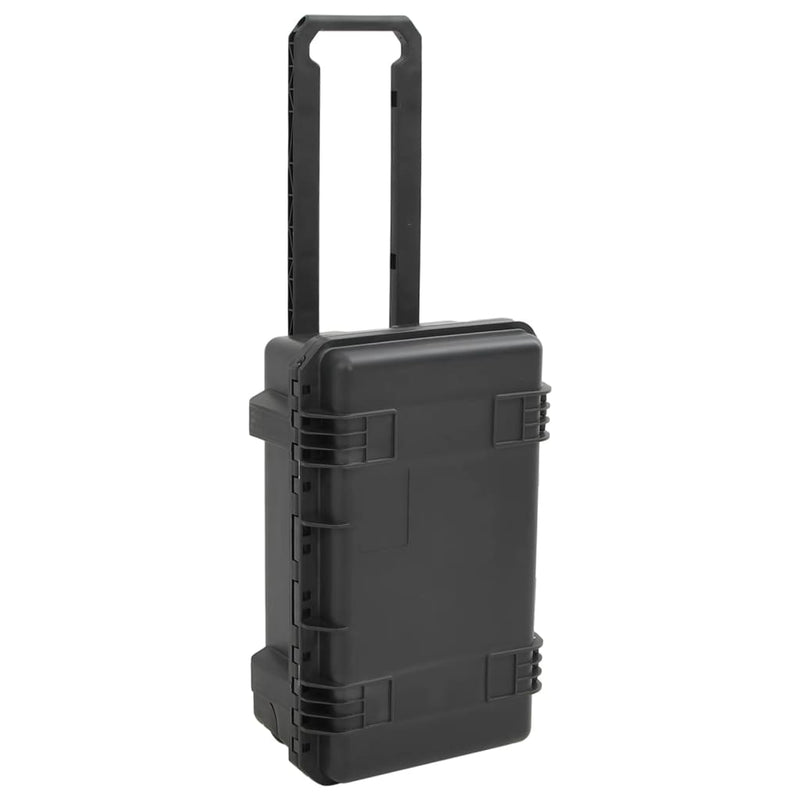 Carcasă de transport portabilă, negru, 55x35x22,5 cm, PP