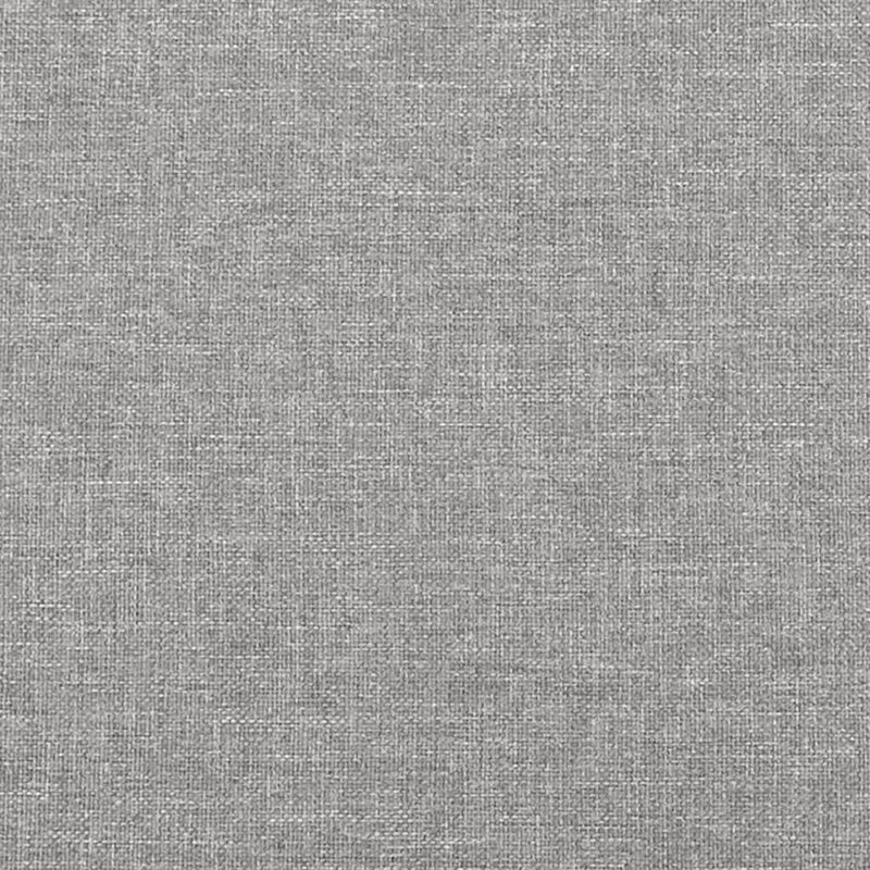 Pat box spring cu saltea, gri deschis, 120x190 cm, textil