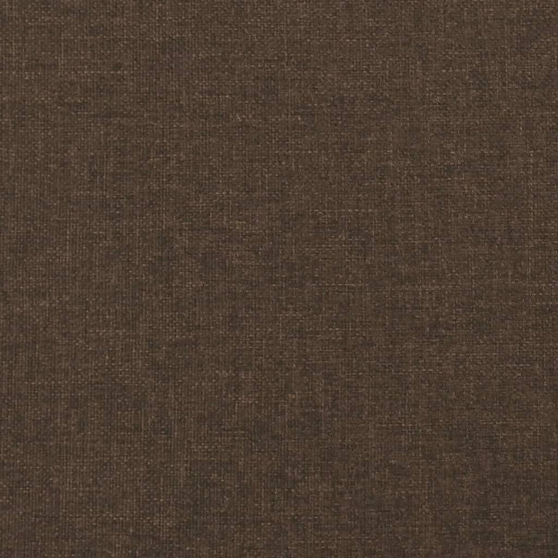 Pat box spring cu saltea, maro închis, 120x190 cm, textil
