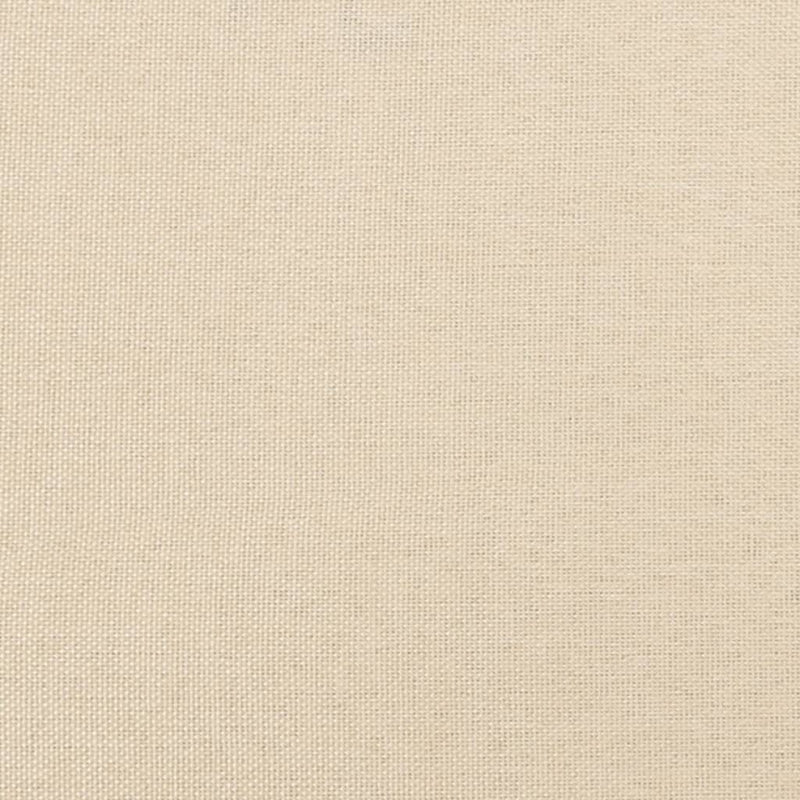 Pat continental cu saltea, crem, 120x190 cm, textil
