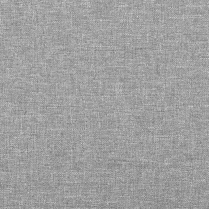 Pat box spring cu saltea, gri deschis, 120x190 cm, textil