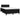 Pat box spring cu saltea, negru, 120x190 cm, catifea
