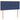 Pat box spring cu saltea, albastru, 120x190 cm, material textil