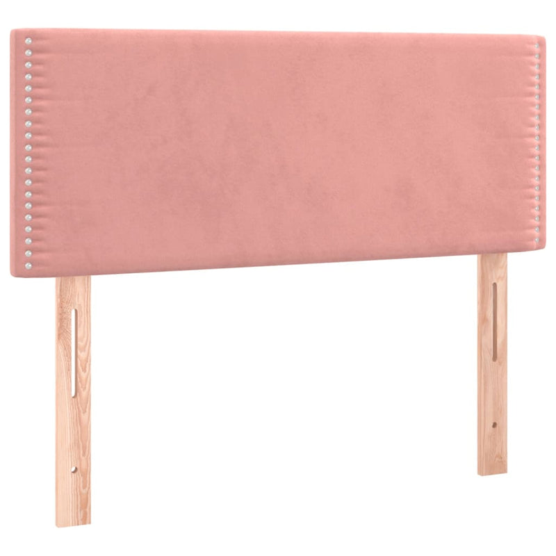 Pat box spring cu saltea, negru, 120x190 cm, catifea