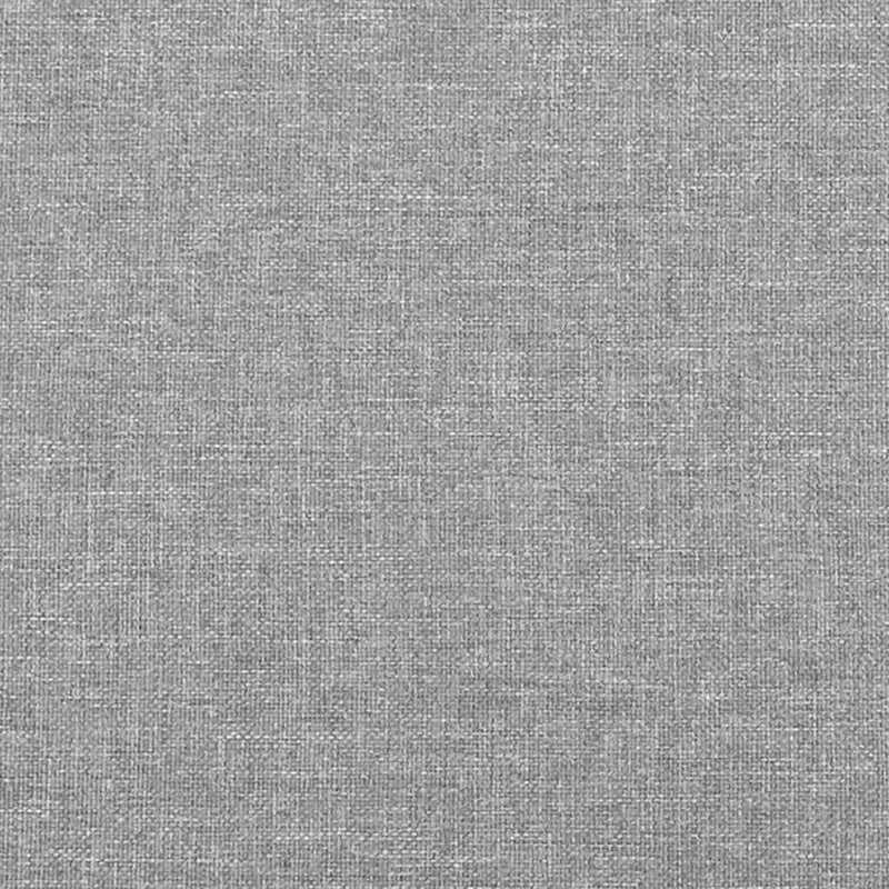 Pat box spring cu saltea, gri deschis, 120x190 cm, textil