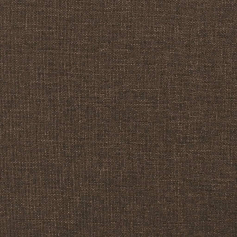 Pat box spring cu saltea, maro închis, 120x190 cm, textil
