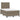 Pat box spring cu saltea, taupe, 120x190 cm material textil
