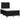 Pat box spring cu saltea, negru, 120x190 cm, catifea