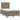 Pat box spring cu saltea, taupe, 120x190 cm material textil