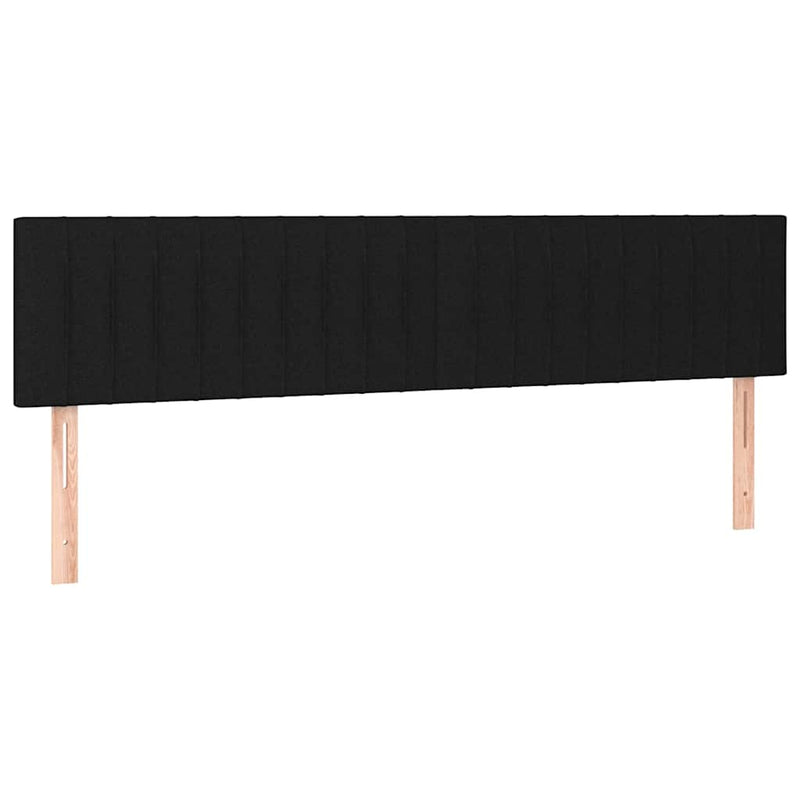 Pat box spring cu saltea, negru, 120x190 cm, catifea