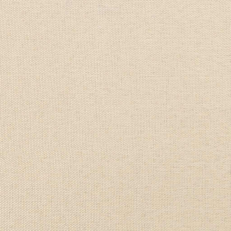 Pat continental cu saltea, crem, 120x190 cm, textil