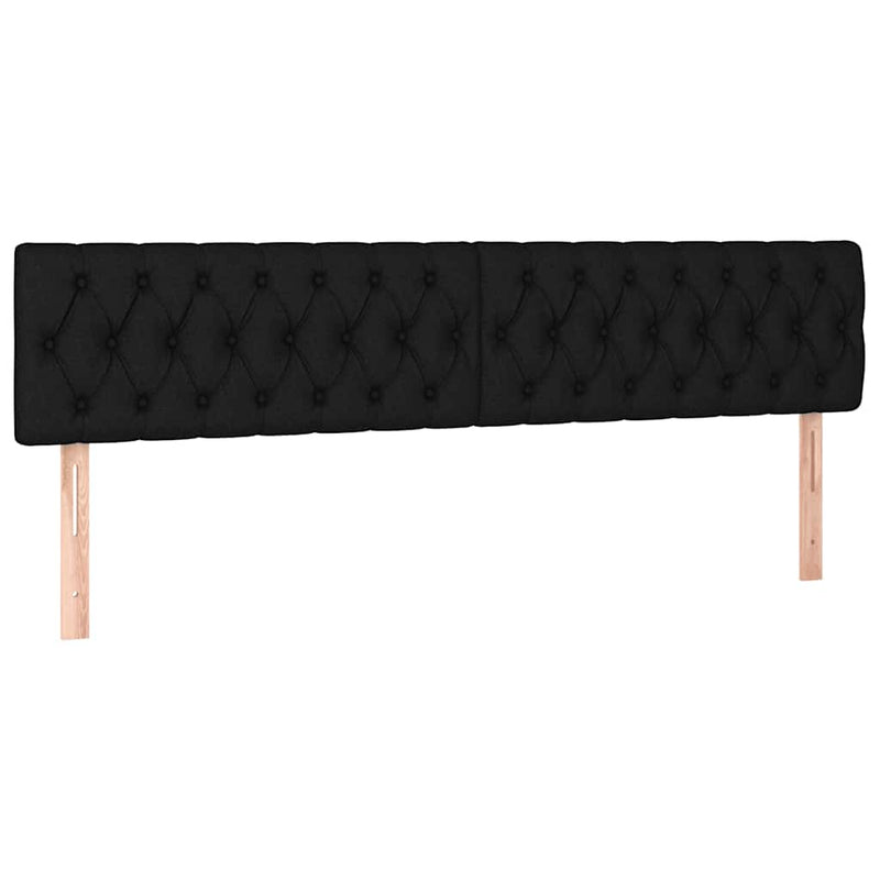 Pat box spring cu saltea, negru, 120x190 cm, catifea