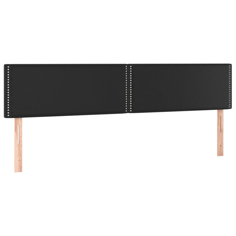 Pat box spring cu saltea, negru, 120x190 cm, piele ecologică
