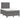 Pat box spring cu saltea, gri, 120x190 cm, piele ecologică