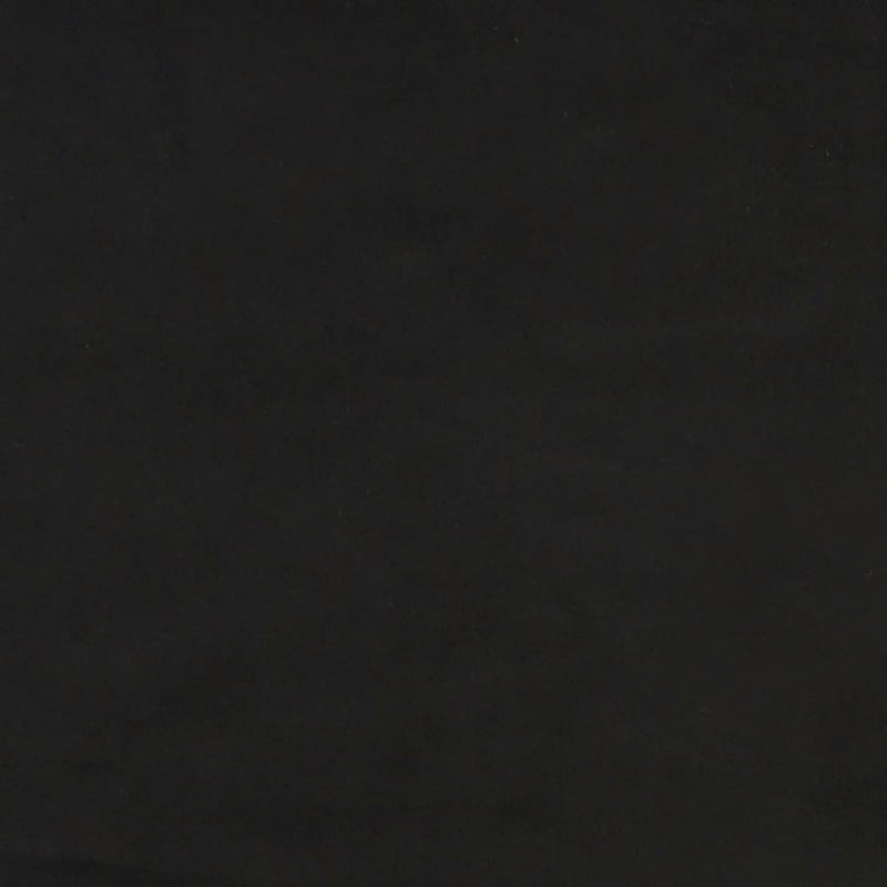 Pat box spring cu saltea, negru, 120x190 cm, catifea