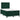 Pat box spring cu saltea, verde închis, 120x190 cm, catifea