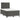 Pat box spring cu saltea, gri închis, 120x190 cm, catifea
