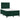 Pat box spring cu saltea, verde închis, 120x190 cm, catifea