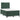 Pat box spring cu saltea, verde închis, 120x190 cm, catifea