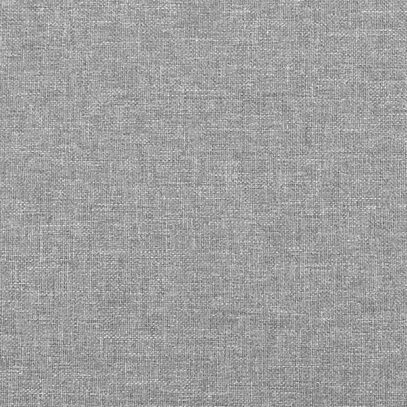 Pat box spring cu saltea, gri deschis, 120x190 cm, textil