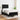 Pat box spring cu saltea, negru, 120x190 cm, catifea