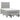 Pat box spring cu saltea, gri deschis, 120x190 cm, textil