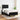 Pat box spring cu saltea, negru, 120x190 cm, catifea