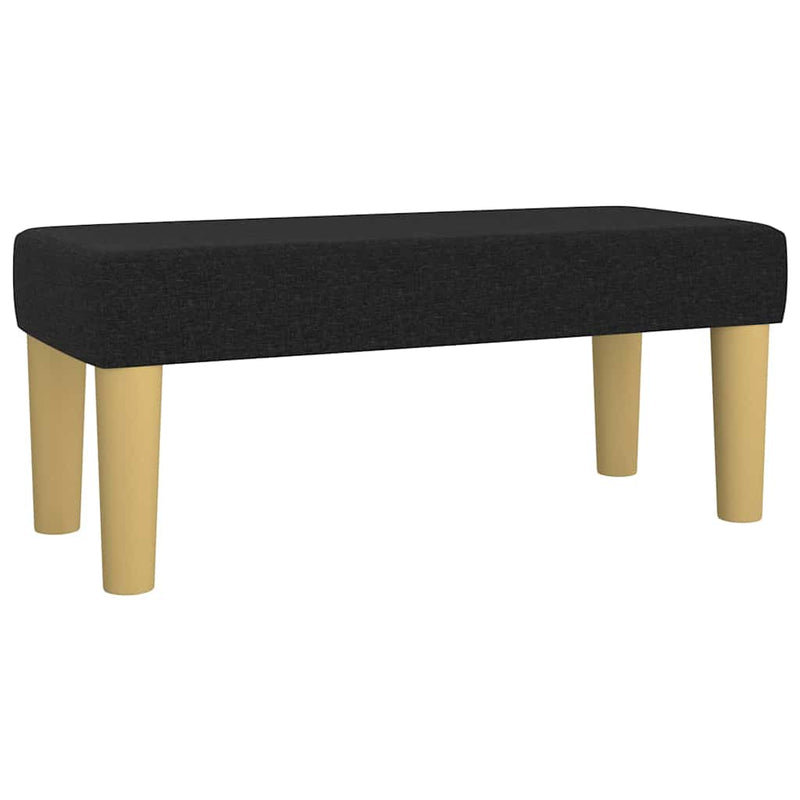 Pat box spring cu saltea, negru, 120x190 cm, catifea