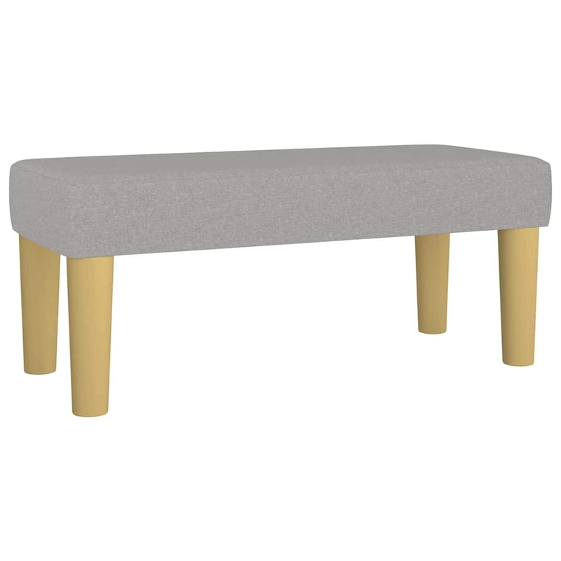 Pat box spring cu saltea, gri deschis, 120x190 cm, textil