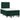 Pat box spring cu saltea, verde închis, 120x190 cm, catifea