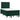 Pat box spring cu saltea, verde închis, 120x190 cm, catifea