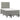Pat box spring cu saltea, gri deschis, 120x190 cm, catifea