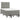 Pat box spring cu saltea, gri deschis, 120x190 cm, catifea